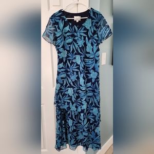 Dress, size 16, Donna Rico, blues